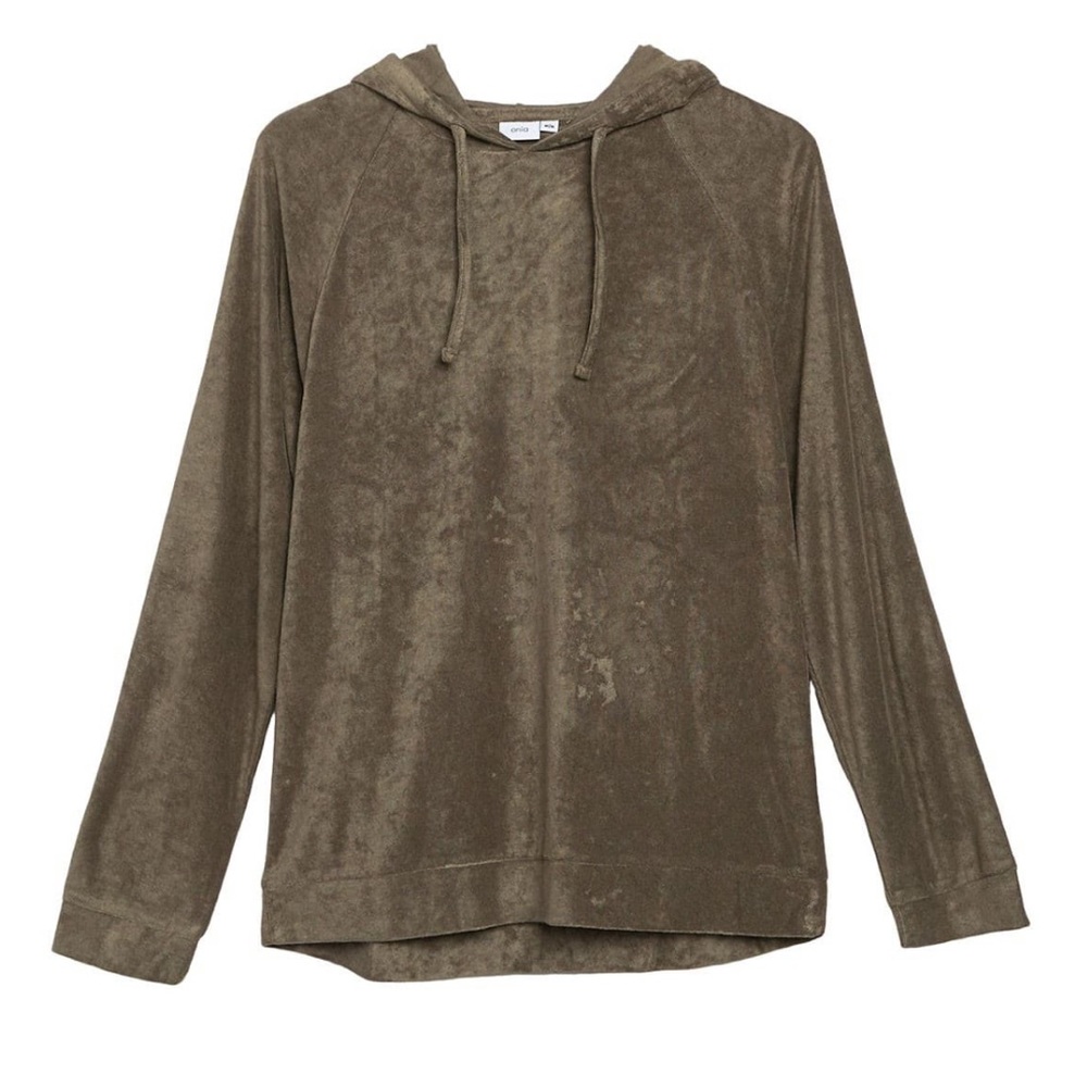 Onia – Aaron Velour Pullover Hoodie
